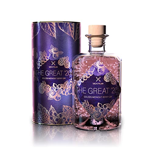Goldener Gin mit Blattgold: Michi Palma Premium Spirituose (0.5l)