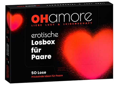 Erotisches Spiel für Paare ab 18 - Perfektes Geschenk zum Jahrestag & Valentinstag - Losbox für heiße Ideen