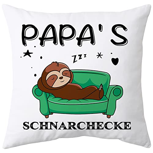 Originelles Geschenk für Papa: Faultier-Kissenbezug, perfekt für Geburtstag, Weihnachten und Vatertag!
