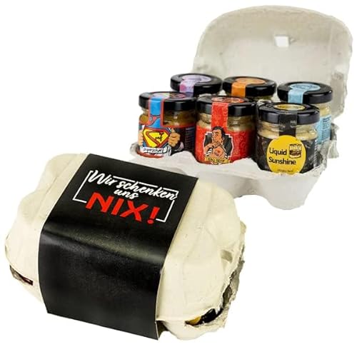 Originelles Senf-Geschenkset für Männer und Frauen, perfekt für Ostern im Präsentkorb