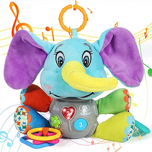 Multifunktionales leuchtendes Elefanten-Musikspielzeug für Babys und Kleinkinder, perfektes Geschenk!
