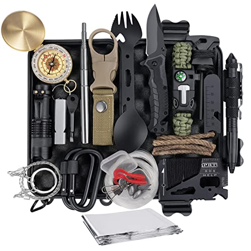 Ultimatives Survival-Kit mit Camping Zubehör und Personalisierungsoption - Perfekte Geschenkidee!
