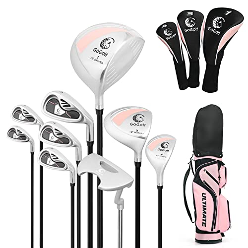 Exklusives Damen Golf-Set mit Tasche, Golfschläger und Putter - Perfektes Geschenk!