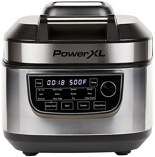 Vielseitiger PowerXL MultiCooker - 12-in-1 Multikocher mit Warmhaltefunktion und 12 Kochprogrammen