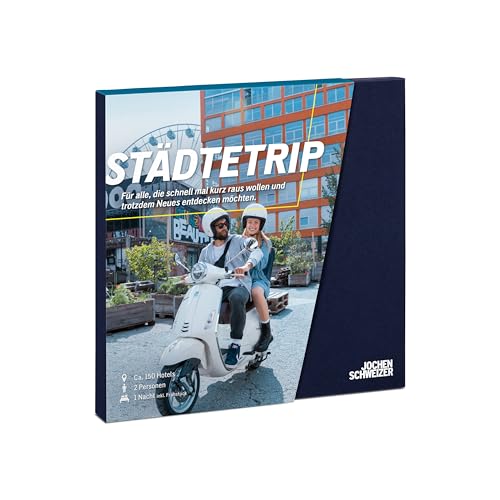 Entdecke 150 Hotels an Top-Standorten mit JOCHEN SCHWEIZER Geschenkbox!