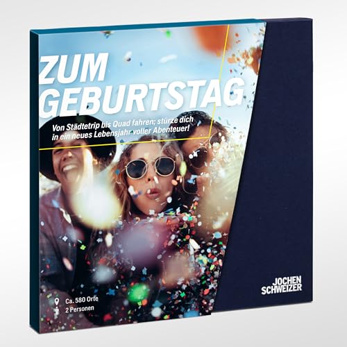 Unvergessliche Erlebnisse zu zweit: Geburtstagsgeschenk von JOCHEN SCHWEIZER an 935 Orten