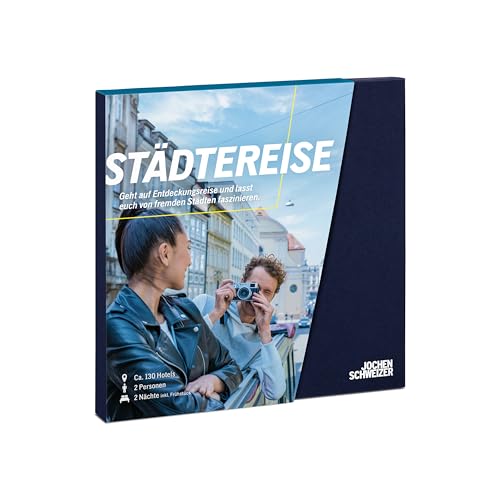 Entdecke 130 Städte in 9 Ländern mit Hotel-Gutschein für 2
