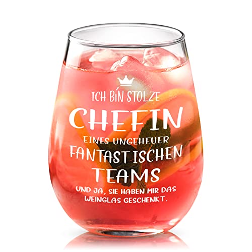 Personalisierte Dankeschön Geschenke für die beste Chefin - Ideal zum Weihnachten und Geburtstag
