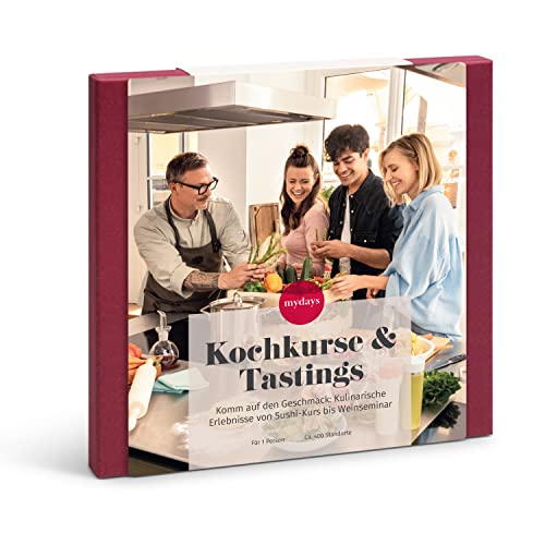 Entdecke die Welt des Genusses: mydays Geschenkbox mit über 50 Erlebnissen!