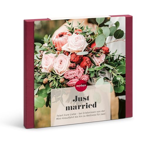 Erlebnis-Geschenkbox "Just Married" für 2 Personen an 345 Orten.