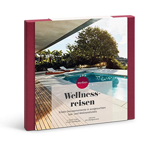 Erlebnisgeschenk: mydays Wellnessreisen für 2 mit Übernachtung und Kulinarik-Guthaben