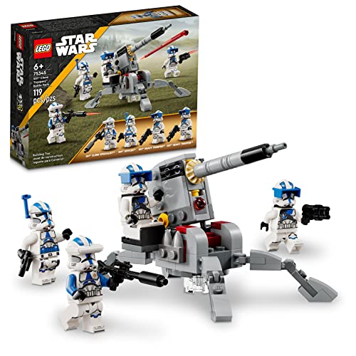 Erlebe epische Schlachten mit LEGO Star Wars 501st Clone Troopers Battle Pack