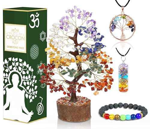 Entdecke den magischen 7 Chakra Baum des Lebens - perfekt als Geschenk!