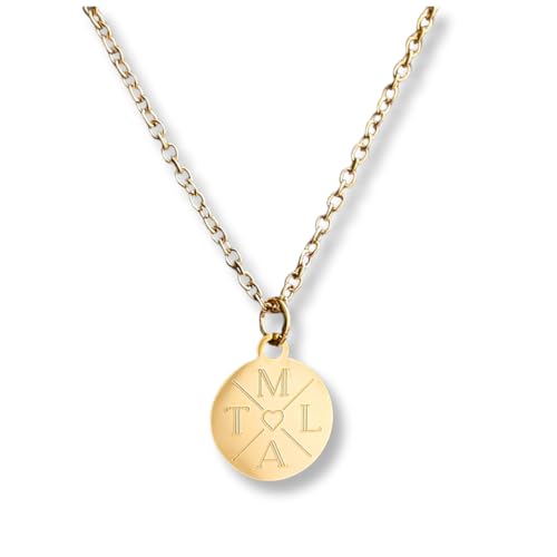 Personalisierte Kette mit Gravur für besondere Anlässe in Gold