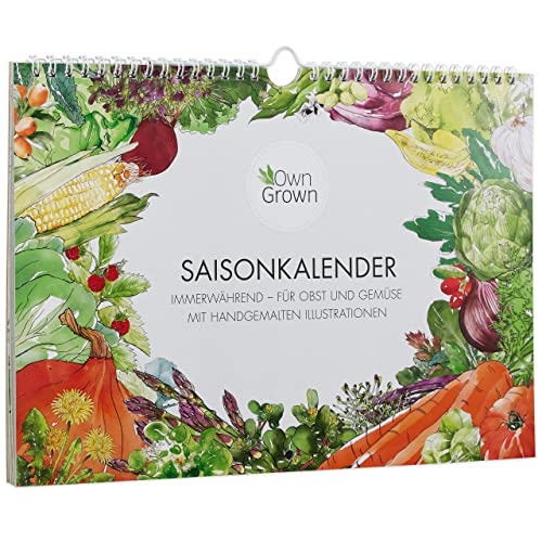 Entdecke den ewigen Saisonkalender für Obst und Gemüse 2024