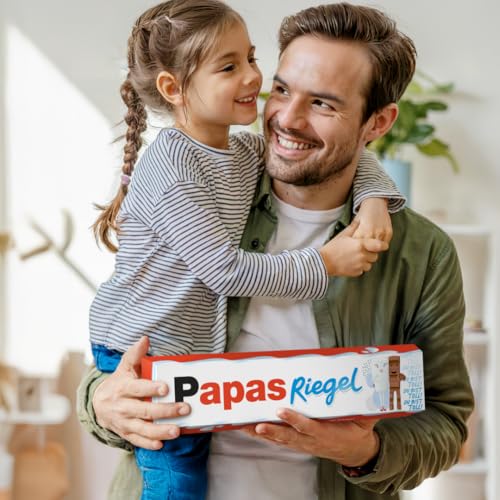 Personalisiertes XXL Kinder Riegel Geschenk - Perfektes Vatertagsgeschenk mit Namen