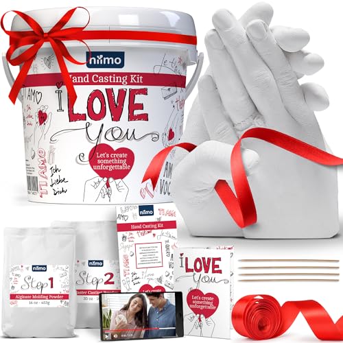 Überrasche deinen Schatz mit personalisierten Handabdrücken - Liebesgeschenk für Paare!