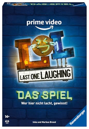 Ravensburger Last One Laughing: Das lustige Partyspiel zur Show, über 350 Aufgaben