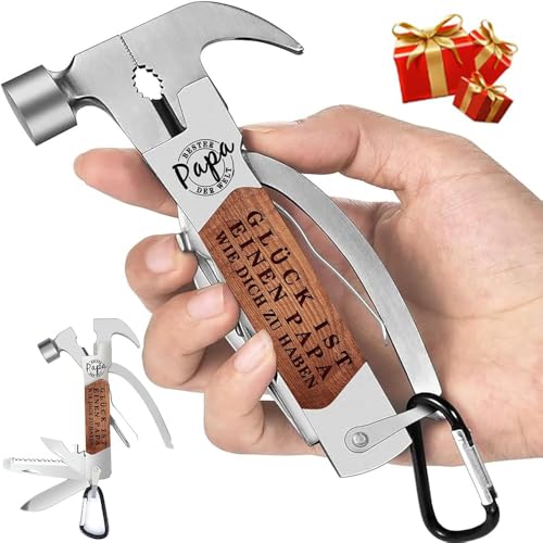 Der perfekte Geschenk für den besten Papa: Multitool Hammer & 12 Funktionen