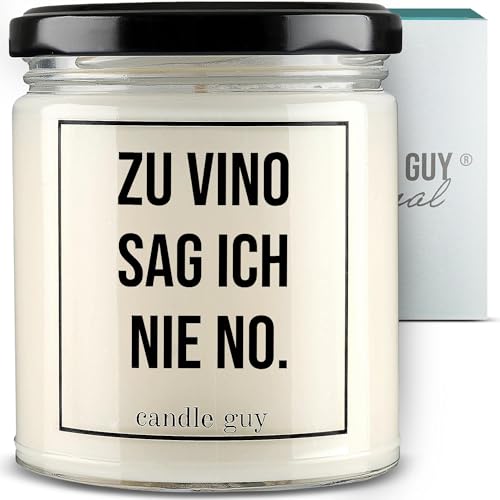 Handgemachte Duftkerze aus 100% Sojawachs für 70 Stunden Entspannung - Perfektes Geschenk