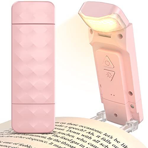 Stilvolle Leselampe mit Klemme für Bücherliebhaber - USB wiederaufladbar