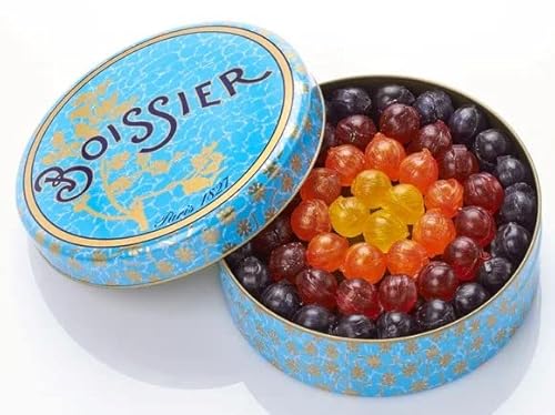 Exquisite französische Süßigkeiten Box mit Bonbons Boule Fruits - 275g