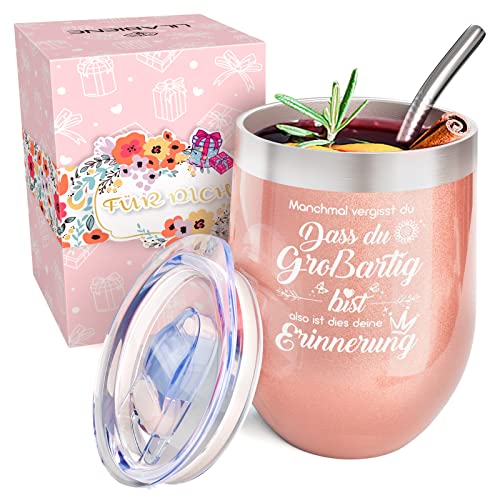 Personalisierter Edelstahl Weinbecher - Das perfekte Geschenk für Weinliebhaber