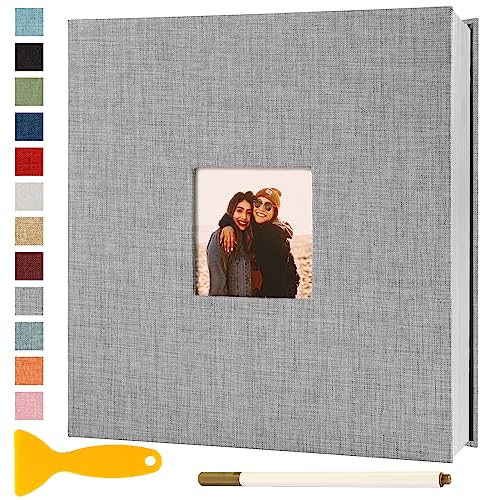 Selbstklebendes Fotoalbum 28x27 - Zum selbst gestalten und einkleben, perfekt für Erinnerungen