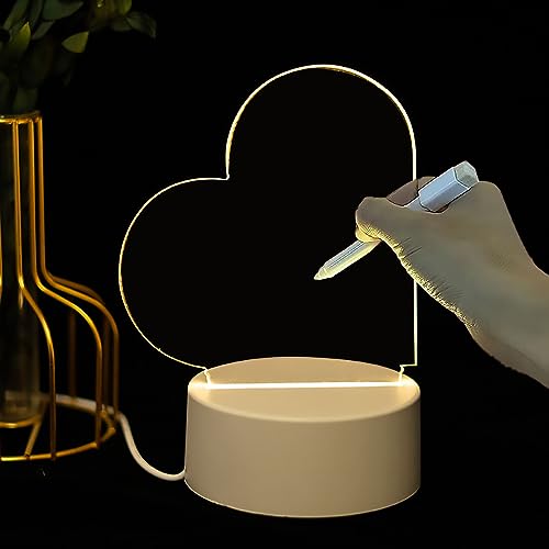 Kreative DIY LED Lampe - Personalisiertes Geschenk für Freunde, Kinder, Eltern