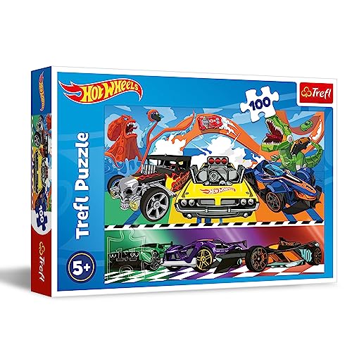 Beeindruckendes Hot Wheels Kinderpuzzle von Trefl - Perfektes Geschenk