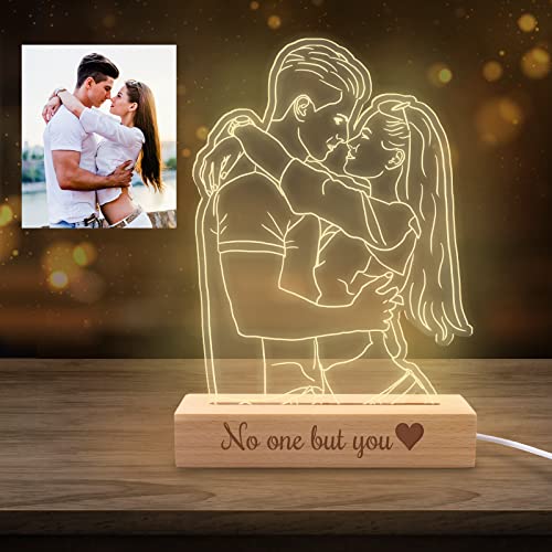 Personalisierte Hochzeitsgeschenke mit Foto und Namen - Perfektes Geschenk für Valentinstag