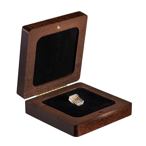 Edles 1g Goldbarren im Echtholzetui - Perfektes Geschenk in Gold für jeden Anlass