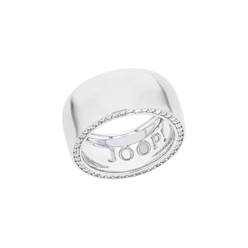 Exklusiver JOOP! Damenring aus 925 Sterling Silber mit funkelnden Zirkonia - Perfektes Geschenk!