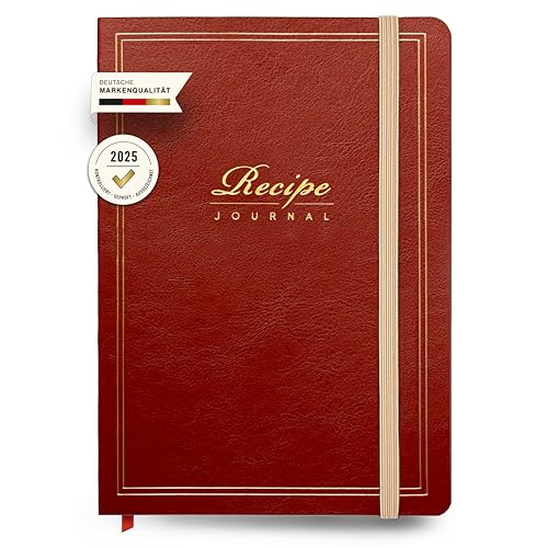 Kreatives DIY Rezeptbuch von NORTHERN NOTES® - Perfektes Geschenk für Hobbyköche, handlich und hochwertig!