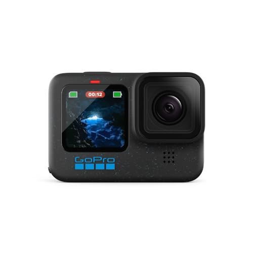 Entdecke die neue GoPro HERO12 Black: Wasserdichte Action-Kamera mit Ultra HD-Video und HDR.
