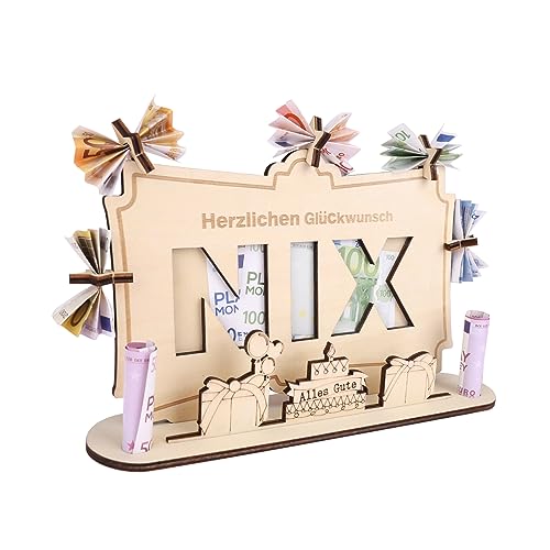 Kreative Holzgeschenke: ENLACE NIX - Das besondere Nichts für besondere Anlässe!