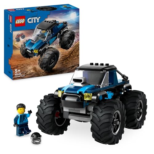 LEGO City Blauer Monstertruck - Offroad Spielzeugauto für Kinder - Geschenkidee ab 5 Jahren