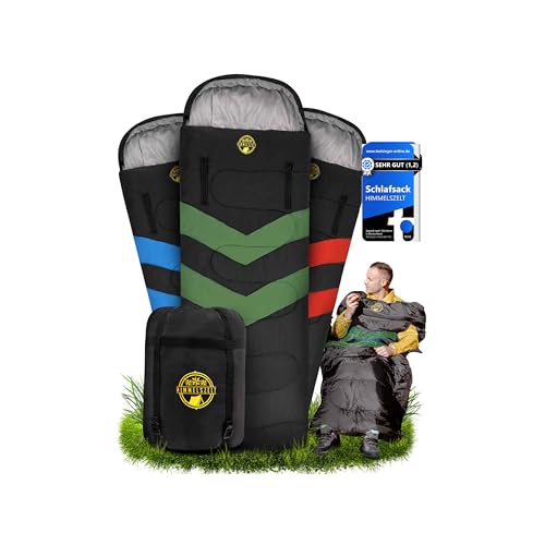 Vielseitiger Schlafsack für Outdoor-Abenteuer: Winter Camping, Wandern, Angeln & Festivals