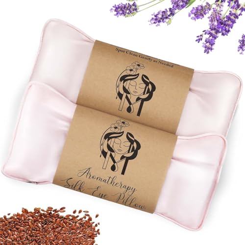 Entspannung pur: Luxuriöse Lavendel-Augenmaske 2er Set - Perfekt für Geschenke!
