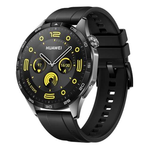 Professionelle Gesundheitsüberwachung: HUAWEI Watch GT 4 Smartwatch - iOS & Android™. Bis zu 2 Wochen Akku!