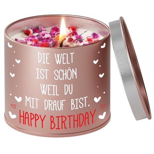Einzigartige Kerze aus Metall als perfektes Geschenk für Frauen