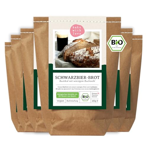 Entdecke die köstliche Bio Schwarzbier-Brot Brotbackmischung für Männer - Backspaß garantiert!