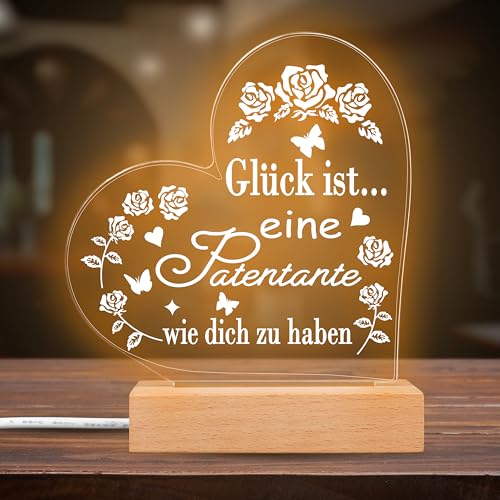 Überrasche deine Patentante mit dem einzigartigen Rebundex LED Nachtlicht!
