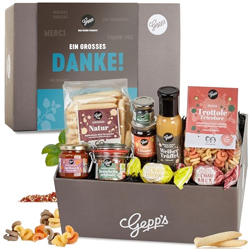 Exklusive Gourmet-Box mit köstlichen Spezialitäten - Perfektes Dankeschön für Mitarbeiter!