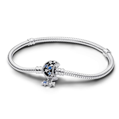 Exklusives Pandora Armband mit funkelndem Mond-Verschluss - Perfektes Geschenk!