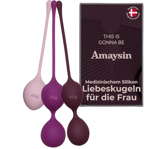 Medizinische Silikon Liebeskugeln für Frauen - Beckenbodentraining Anfänger Set - Sexspielzeug