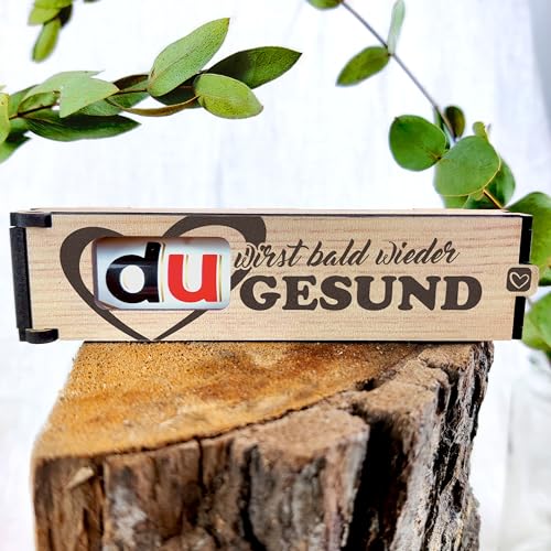 Schokoladige Genesungswünsche: Geschenkbox mit Duplo für Männer und Frauen