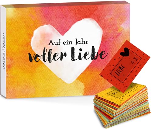 Romantische Losbox für Paare - Erleben Sie unvergessliche Momente zu zweit - Perfektes Geschenk für Ihn und Sie - Ideen für gemeinsame Zeit und Liebe
