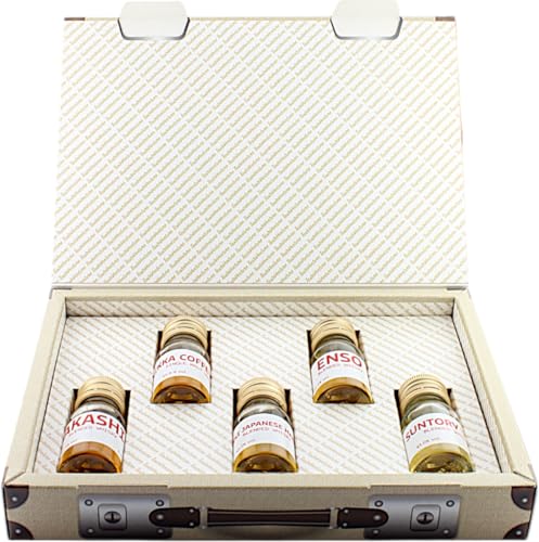 Entdecke die Welt des Whisky: Geschenkset mit 5x30ml Tasting - Japanischer Whisky 42.2%