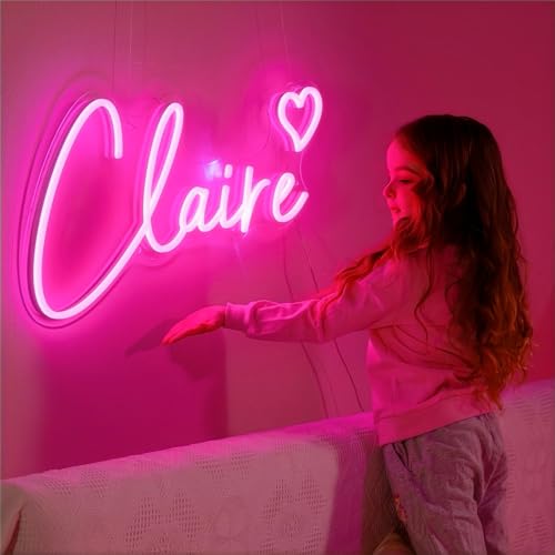 Personalisiertes Neon-Schild für besondere Anlässe - Hochzeit, Geburtstag, Partygeschenk.